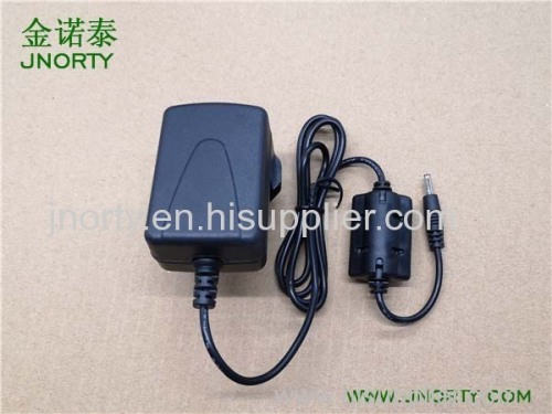 UK plug wall mount 15V1A ac dc power adapter with CE GS certifications