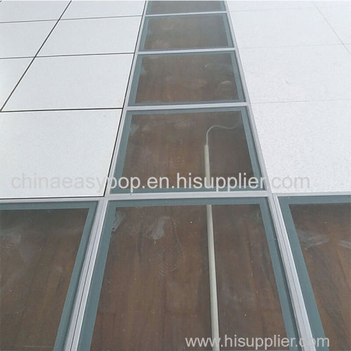 Tempered/Toughened Glass Raised Floor