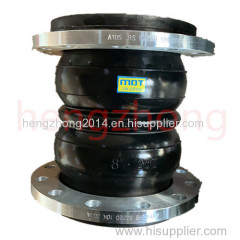 China Hengzhong double ball flexible rubber expansion joint