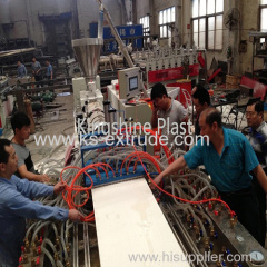 PVC Door Panel Production extrusion line
