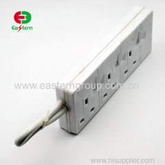 Power Strip 220V Extension Power Cord Plug 4 Outlet Power Strip 3m