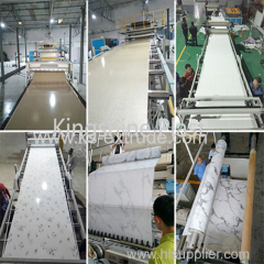 PVC Furniture Sheet Extruder Machinery