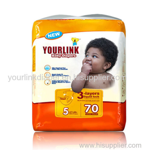 Disposable baby diaper private label baby diaper manufacture in china free sample
