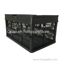 Shopping Foldable Plastic Bathroom Basket/Household Foldable Plastic Baskets