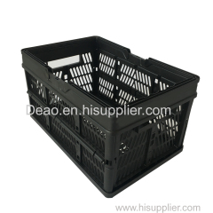 Shopping Foldable Plastic Bathroom Basket/Household Foldable Plastic Baskets