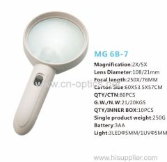 3PCS LED HAND-HELD MAGNIFIER