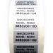 Custom water proof matte silver PET vinyl stickers/polyester sticker/matte silver polyester label