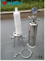 RO System Stainless Steel High Flow Filter Single Cartridge Filter