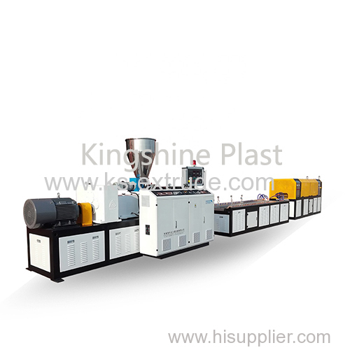 WPC Profiles Machine /Production Line /wpc decking and door frame making machine