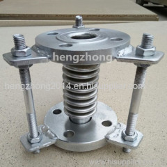 Flange connection bellow compenstor