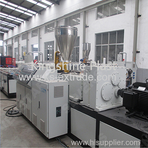 PVC profile extrusion machine/upvc windows production line/wpc window machinery