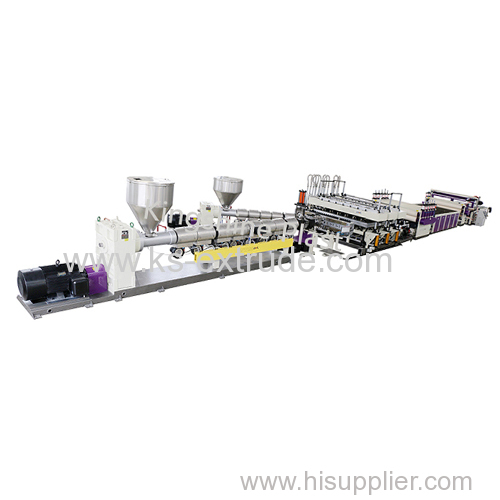 PP Hollow Construction Board Machine