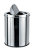 12L Flip-lid Stainless steel dust bin