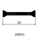 20mm Thermal Insulating Polyamide Profiles for Aluminium Doors & Windows