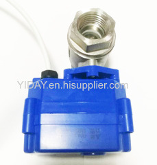 3/4'' Motorized Ball Valve AC/DC 9~24V 3/4