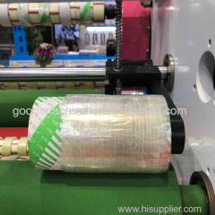 Bopp/masking scotch big diameter tape slitting machine with 4 rewinding shaft