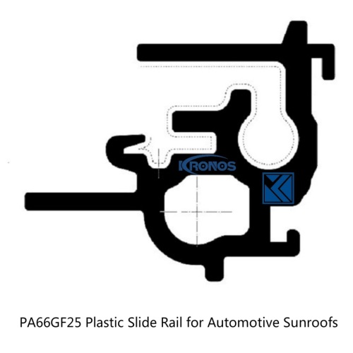 Efficient Vehicle Profiles Polyamide Slide Rails for Automotive Sunroofs