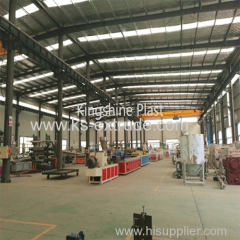 PP hollow construction template extruder machinery