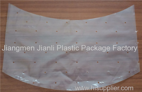 Plastic banana packaging bag