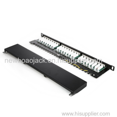 BP-4124S-C6-LED 24 ports patch panel FTP with LED