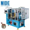 Auto 4 stations double end motor stator wire lacing machine for salse