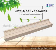 wing alloy new decoration material stone imitation cornice