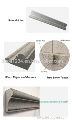 wing alloy new decoration material stone imitation cornice