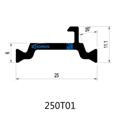 25mm Thermal Insulating Polyamide Profiles for Aluminum Windows & Doors