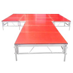 Runway modular stage rental