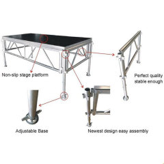 4X8 Portable modular stage