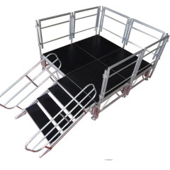 Portable modular stage stairs