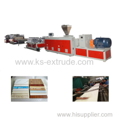 WPC PVC Door Board Making Machine