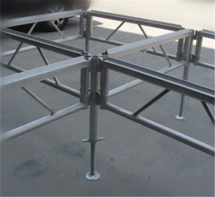 Movable modular stage platform