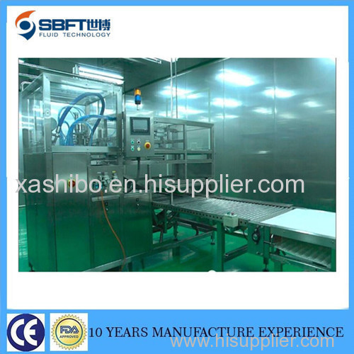 Automatic non-aseptic bag in box filling machine