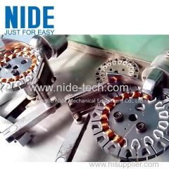 Automatic ceiling fan winding machine for table fan motor stator coil making