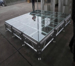 Aluminum Acrylic Modular stage Tested