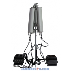 OUTDOOR WATERPROOF 6 BANDS MOBILE PHONE 4G WIFI JAMMER UP TO 400M
