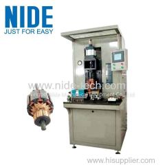 Automatic Armature Commutator Hook Welder spot Welding Machine