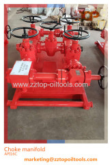 High Pressure Choke Manifold for oil well flow control