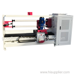 Double shaft bopp/pvc /masking adhesive tape cutting slitting machine