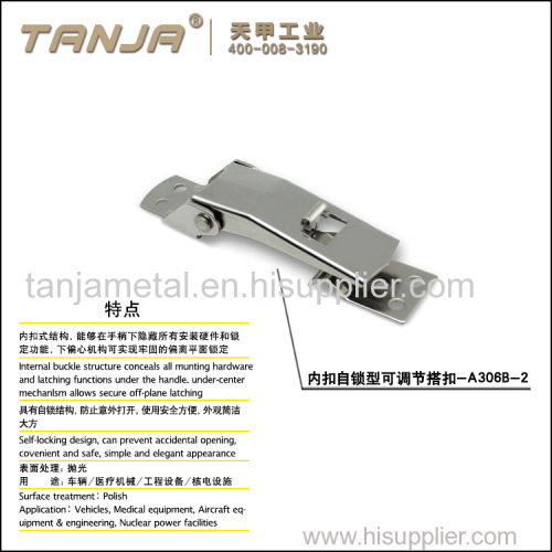 TANJA Stainless Steel Concealed adjustable toggle latch for Medical equipment