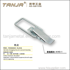 TANJA Electrophoretic paint/Zinc plated Draw Latch for Medical equipment Without catch latches manufacturer