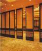 hotel operable wall movable partition glass folding door