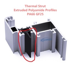 Nylon 66 Thermal Insulation Polyamide Profiles for Aluminum Windows & Doors