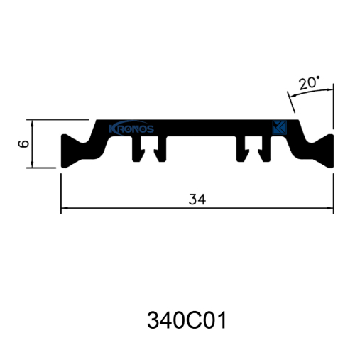 Thermal Insulation Nylon66 Extruded Profiles for Aluminum Windows & Doors