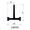 PA66GF25 Thermal Insulating Polyamide Strips for Aluminum Doors & Windows