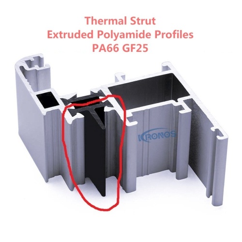 PA66GF25 Thermal Insulating Polyamide Strips for Aluminum Doors & Windows