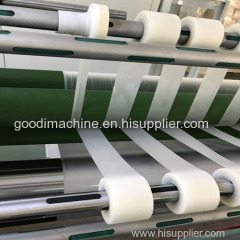 Automatic adhesive medical surgical tape slitter rewinder machine