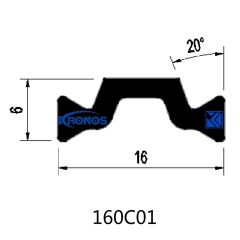 16mm Nylon 66 Thermal Insulation Profiles for Aluminum Windows & Doors