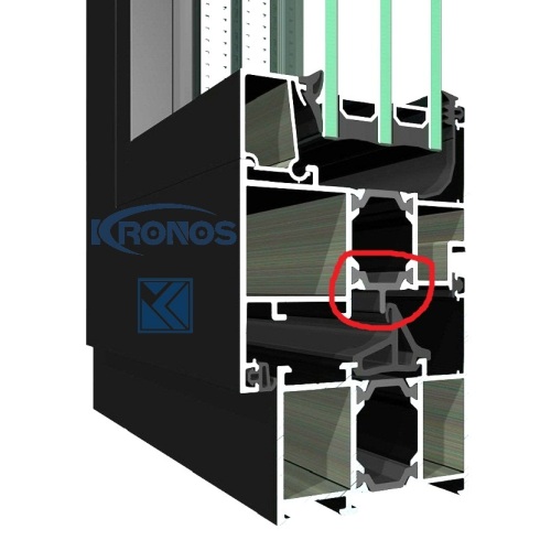 14.8mm Extruded Polyamide Thermal Struts for Aluminum Windows and Doors